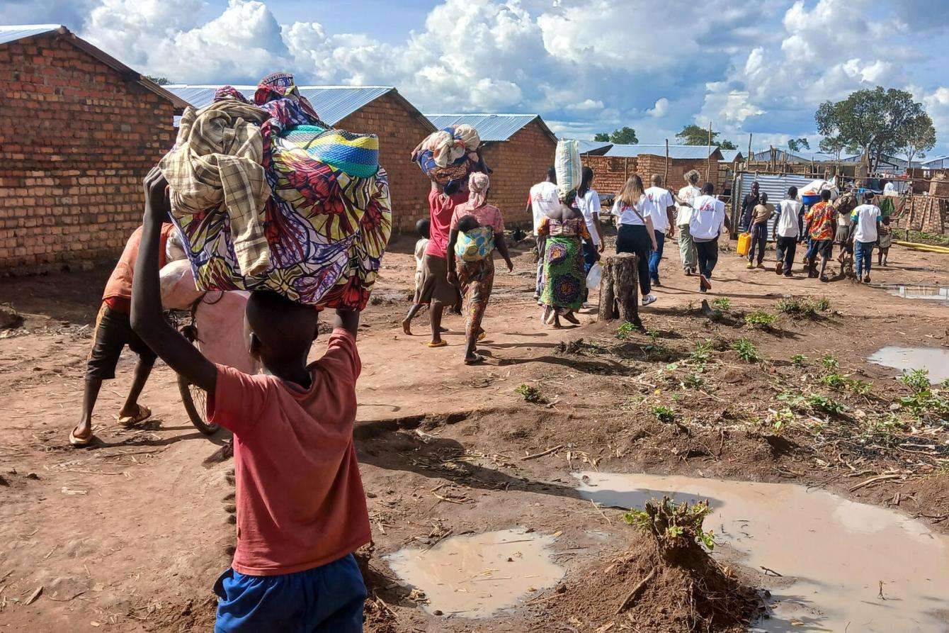 Photo from UNHCR: refugees in Burundi