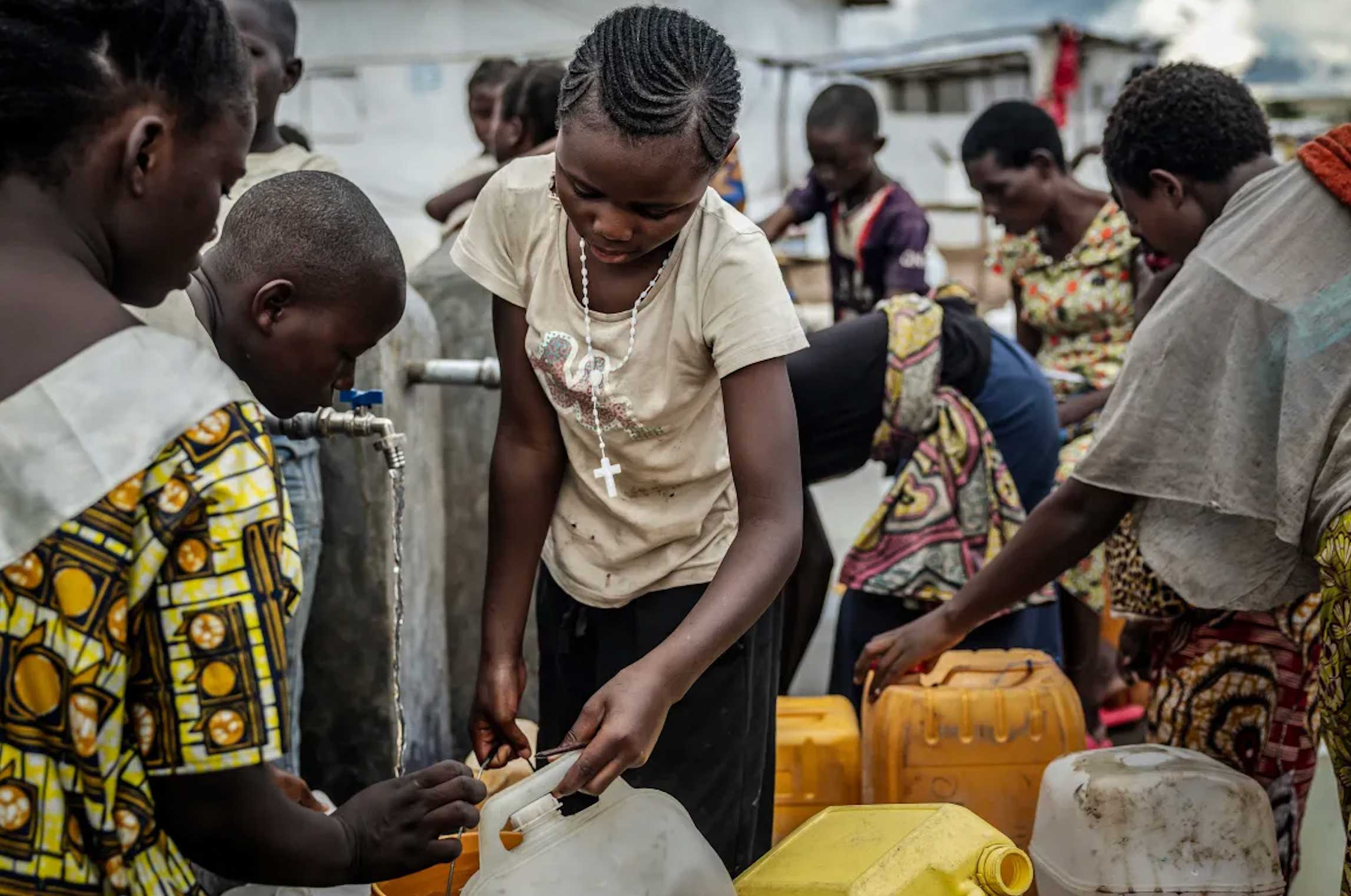 Photo from UNHCR: refugees in Burundi